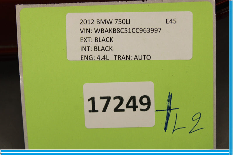 Load image into Gallery viewer, 09-12 BMW 750i 750Li Rear Right Passenger Side Outer Tail Light Taillight Oem