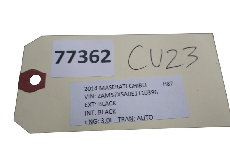 Load image into Gallery viewer, 14-17 Maserati Ghibli Rear Left Driver Side Top Upper Seat Cushion Assembly Oem