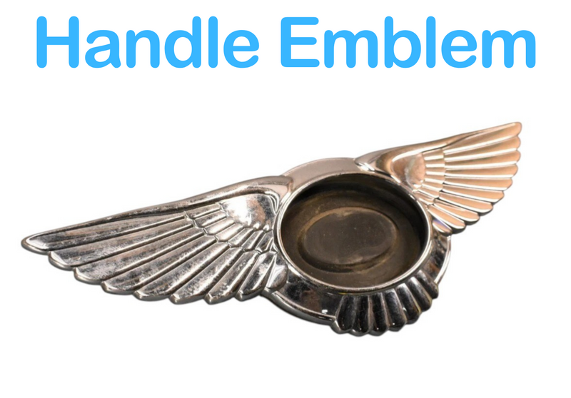 Load image into Gallery viewer, 03-12 Bentley Continental GTC GT Front Grille Badge Emblem 3W0853621A OEM