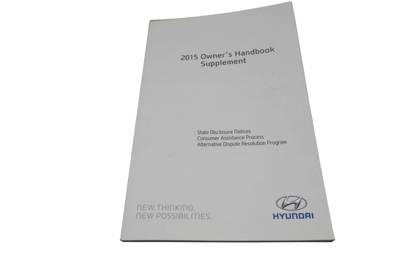 Load image into Gallery viewer, 2015 Hyundai Genesis User Owner Manual Guide Book W/ Case Black Oem