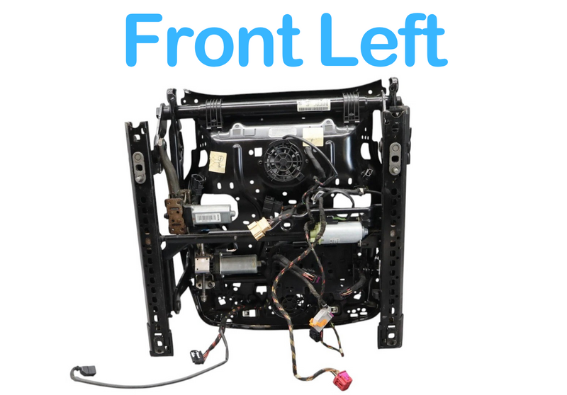 Load image into Gallery viewer, 12-17 Audi A7 Quattro Front Left Driver Side Lower Seat Rail Track Frame OEM
