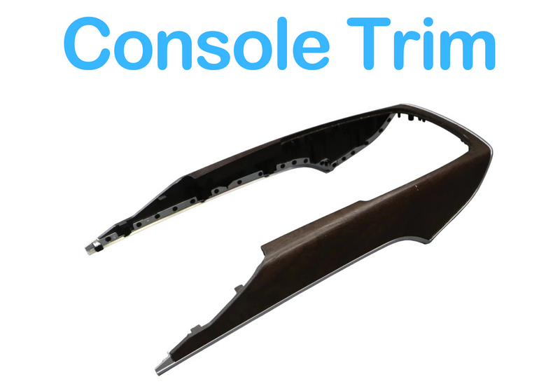 Load image into Gallery viewer, 12-18 Audi A6 Quattro Front Center Console Trim Bezel Cover Molding Wood Oem
