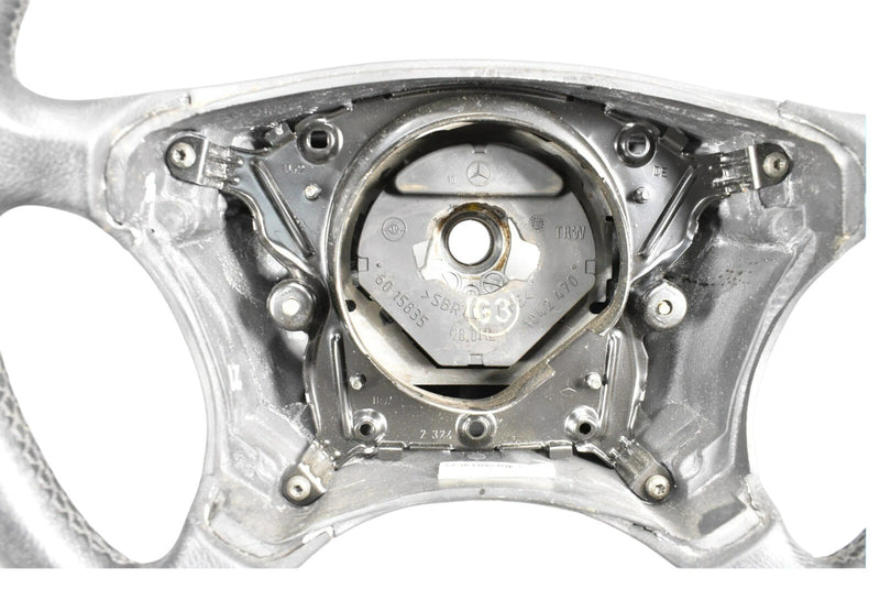 Load image into Gallery viewer, 00-06 Mercedes W215 CL500 CL600 Steering Wheel Woodgrain Leather 2204600503 OEM