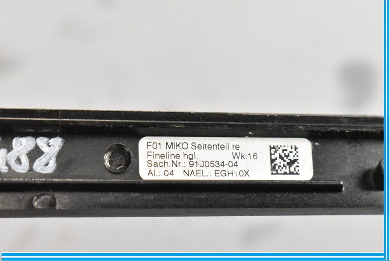 Load image into Gallery viewer, 09-15 BMW 750i 750Li Front Right Center Console Trim Cover Panel Molding Oem
