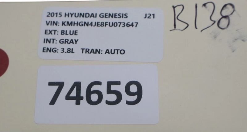 Load image into Gallery viewer, 15-20 Hyundai Genesis G80 Rear Left Side Door Audio Sound Speaker 96330B1000 Oem