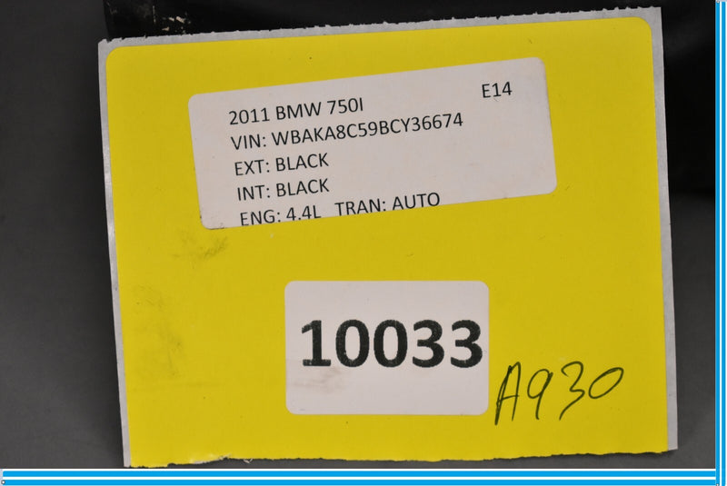 Load image into Gallery viewer, 09-15 BMW 750i 750Li Front Right Passenger Side Engine Air Intake Duct Oem