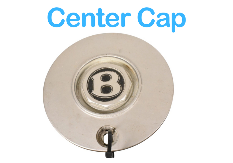 Load image into Gallery viewer, 84-97 Bentley Continental Eight Mulsanne Turbo Center Cap Beige UR27501 OEM