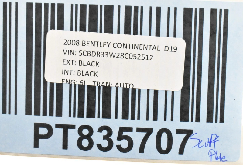 Load image into Gallery viewer, 03-12 Bentley Continental GTC GT Right Passenger Side Door Step Sill Trim OEM