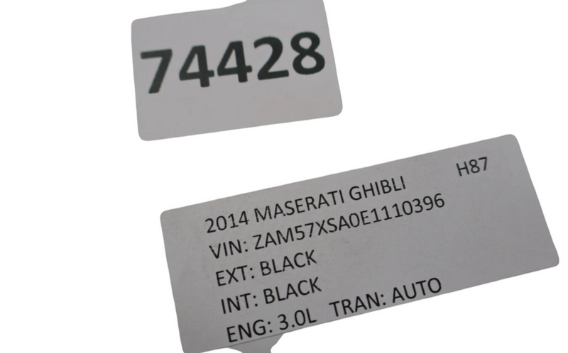 Load image into Gallery viewer, 14-22 Maserati Ghibli SQ4 M157 Rear Right Side Door Window Glass 670038121 Oem