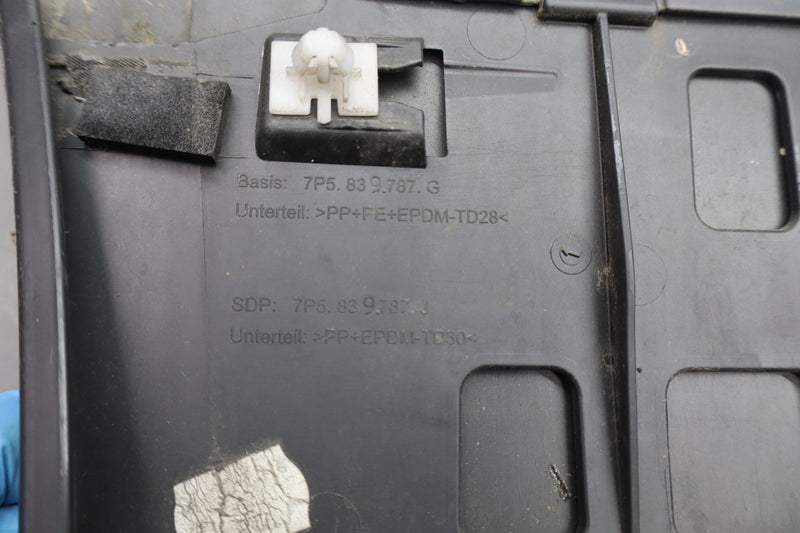 Load image into Gallery viewer, 11-18 Porsche Cayenne Rear Left Driver Side Lower Door Molding 7P5839787 Oem