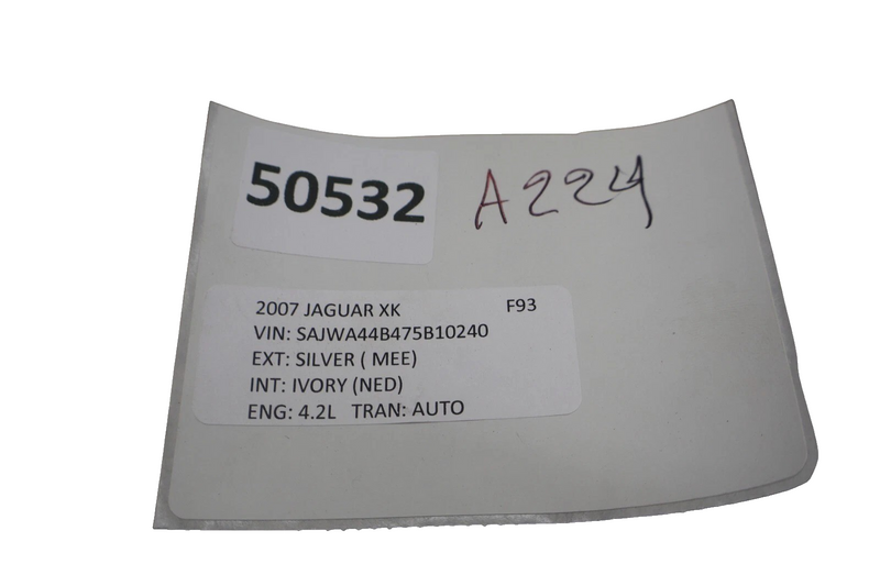 Load image into Gallery viewer, 07-15 Jaguar X150 XK XKR Right Passenger Dashboard Trim Wood 6W83044J87AC Oem