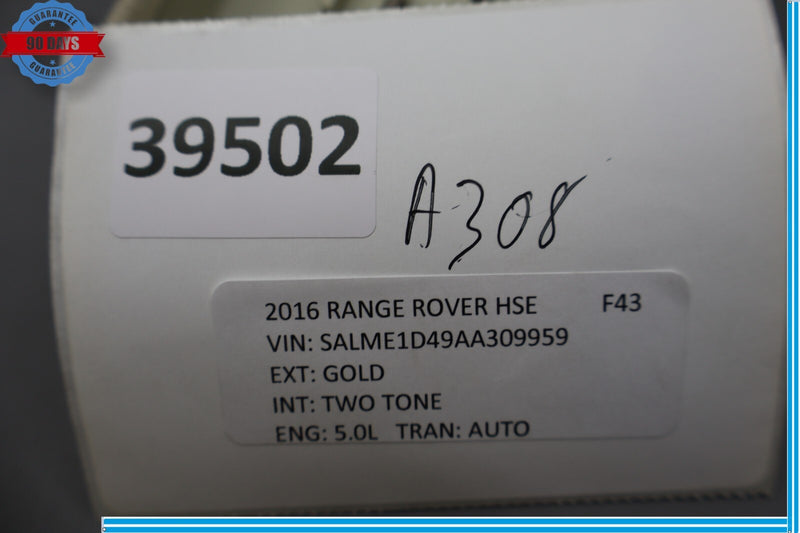 Load image into Gallery viewer, 10-12 Land Rover Range Rover HSE Rear Left Driver Upper C Pillar Trim Cover Oem