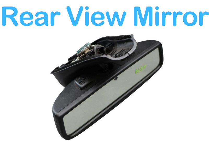 Load image into Gallery viewer, 14-17 Maserati Ghibli Windshield Interior Rear View Mirror Black 68206442 Oem