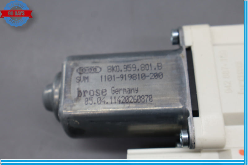 Load image into Gallery viewer, 11-18 Audi A8 Quattro S8 Front Left Door Window Regulator Motor 8K0959801B Oem