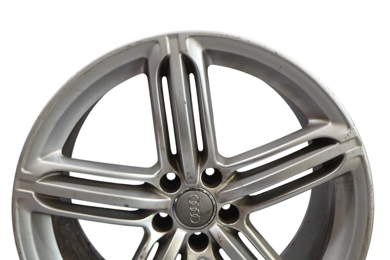 Load image into Gallery viewer, 11-17 Audi A8 A8L Quattro 9JX20H2 Spoke 5 Alloy Wheel Disc Rim Silver 20" Oem