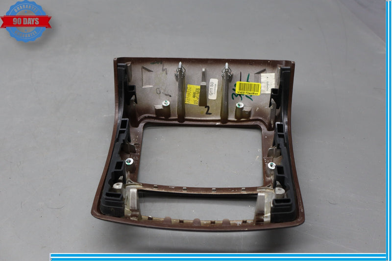 Load image into Gallery viewer, 07-13 Mercedes W221 S550 S600 Center Console Rear AC Control Trim Bezel Wood Oem