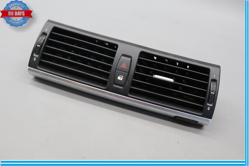 Load image into Gallery viewer, 07-13 BMW X5 E70 Front Center Dash Vent Assembly Hazard Window Lock Oem