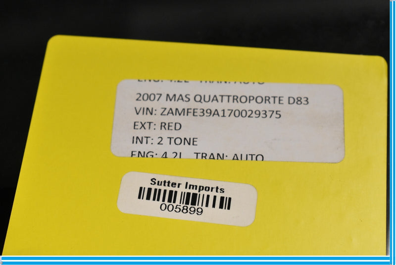 Load image into Gallery viewer, 03-12 Maserati Quattroporte Sunroof Moon Roof Glass Oem