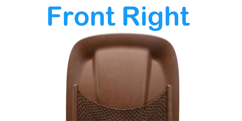 Load image into Gallery viewer, 12-18 Audi A6 A7 Front Right Passenger Side Seat Back Panel Cover 8R0881969 Oem