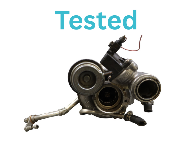 Load image into Gallery viewer, 09-12 BMW 750Li 750i Left Turbo Charger Turbocharger Housing 7576985 Oem