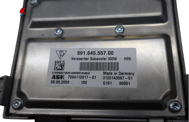 Load image into Gallery viewer, 10-16 Porsche Panamera 970 Turbo Subwoofer Amplifier Burmester Audio Sound Oem