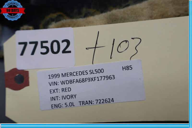 Load image into Gallery viewer, 90-02 Mercedes R129 SL320 SL500 Front Right Side Kick Trim Panel Cover Oem