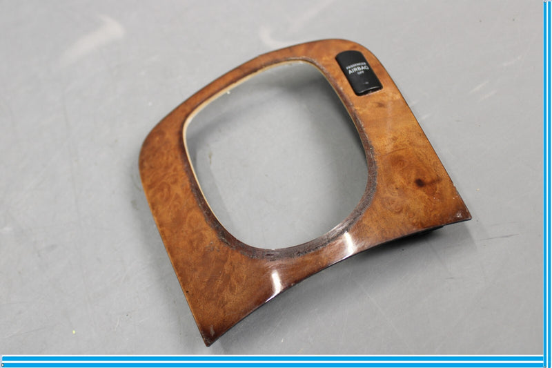 Load image into Gallery viewer, 03-06 Mercedes S500 S600 Front Center Console Shifter Bezel Trim Wood Oem
