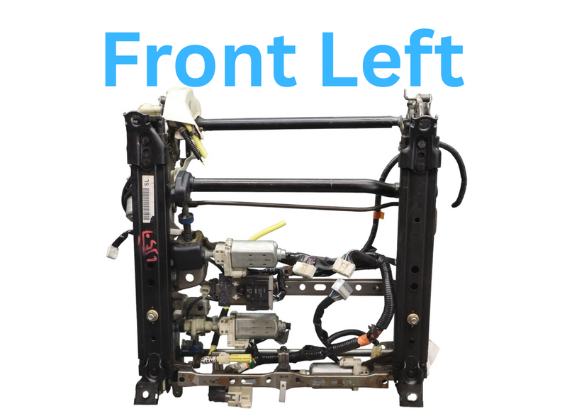 Load image into Gallery viewer, 02-10 Lexus SC430 Z40 Front Left Side Lower Seat Track Frame Rail W/ Motors Oem