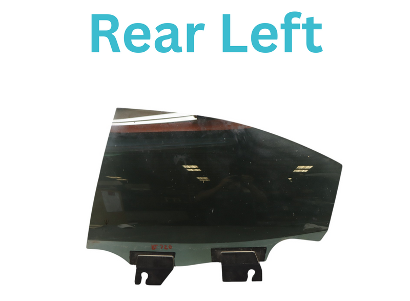 Load image into Gallery viewer, 14-22 Maserati Ghibli SQ4 M157 Rear Left Side Door Window Glass 670038121 Oem