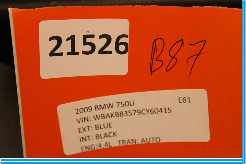 Load image into Gallery viewer, 09-15 BMW 750Li 750i F01 Front Left Driver Side Dash Storage Box Bin Tray Oem