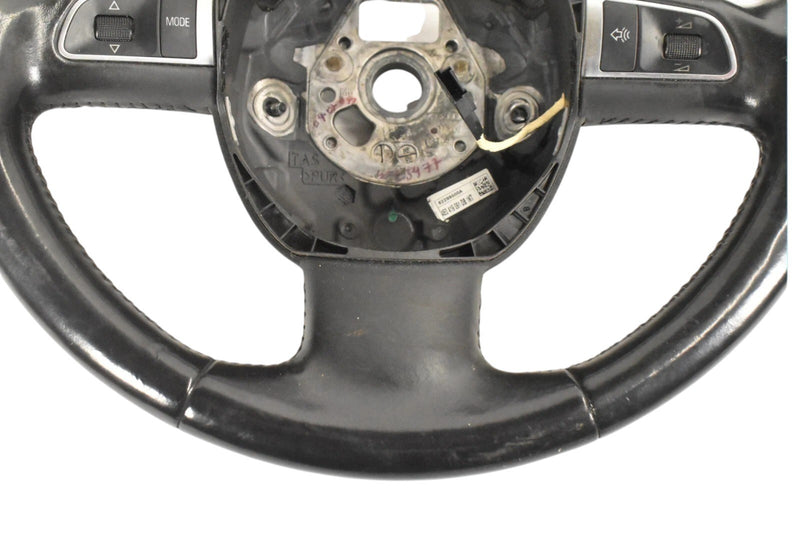 Load image into Gallery viewer, 08-10 Audi A8 3 Spoke Steering Wheel Leather w/Switches 4E0419091DB OEM