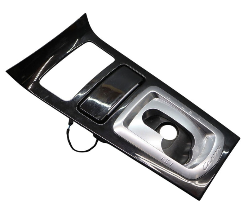 Load image into Gallery viewer, 11-18 Porsche Cayenne 958 Hybrid S Front Center Console Shifter Trim Bezel Oem