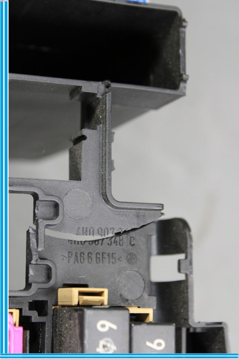 Load image into Gallery viewer, 11-18 Audi A8 Quattro S8 Fuse Relay Junction Box Black Holder Oem