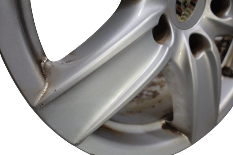 Load image into Gallery viewer, 11-18 Porsche Cayenne 958 18" 5 Spoke Alloy Wheel Rim 8Jx18 ET53 7P5601025D Oem