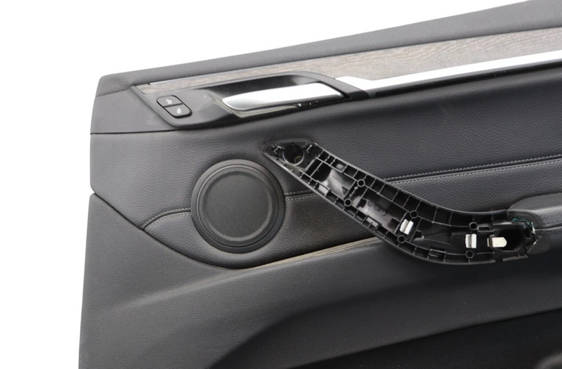 Load image into Gallery viewer, 16-22 BMW X1 Front Right Passenger Side Interior Door Panel Cover Trim Black Oem