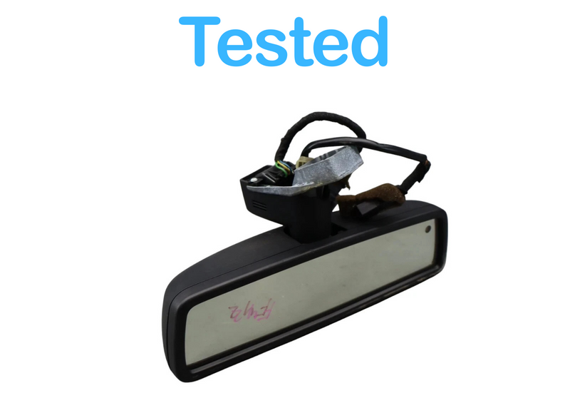 Load image into Gallery viewer, 06-13 Bentley Continental Flying Spur Interior Center Rear View Mirror Black OEM