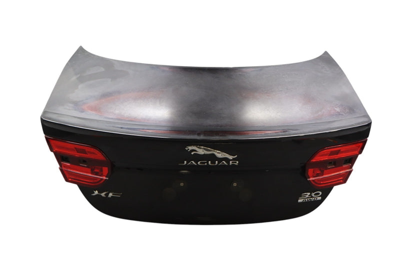 Load image into Gallery viewer, 12-15 Jaguar X250 XF XFR XFR-S Rear Trunk Lid Shell Panel Black Oem