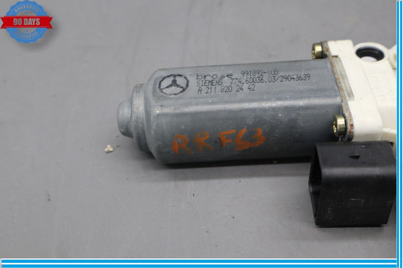 Load image into Gallery viewer, 03-09 Mercedes W211 E320 E500 Rear Right Side Window Regulator Motor Oem