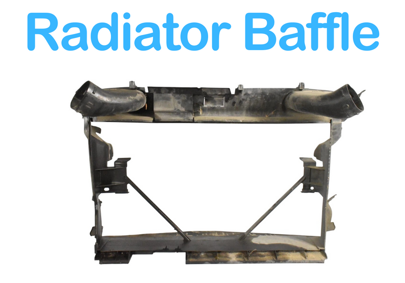 Load image into Gallery viewer, 01-06 Mercedes W209 CLK55 CLK320 Radiator Support Baffle A2095050530 Oem