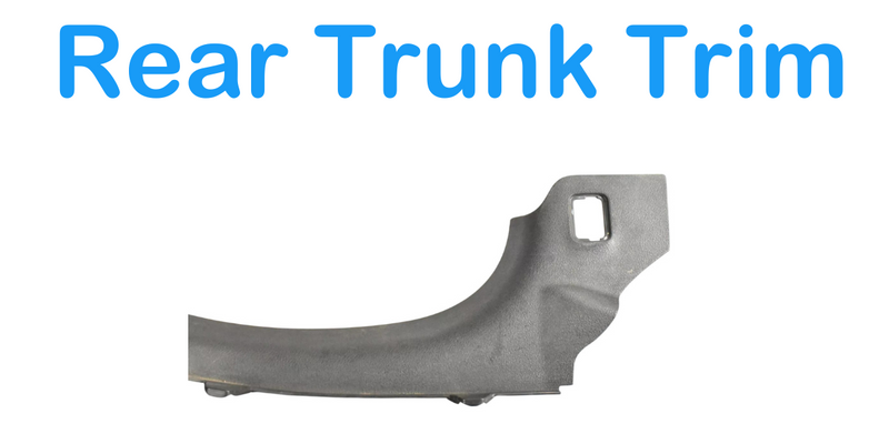 Load image into Gallery viewer, 07-11 Bentley Continental Rear Left Trunk Boot Trim Cover Panel 3W7863667B Oem