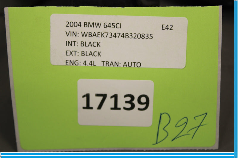 Load image into Gallery viewer, 04-10 BMW 645Ci 650i Low & High Pitch Horn Set W/Bracket 6935709 Oem