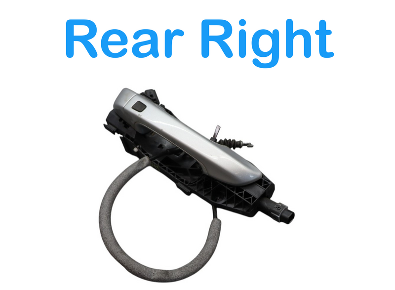 Load image into Gallery viewer, 11-17 Porsche Cayenne 958 Rear Right Side Exterior Door Handle Keyless Go Oem