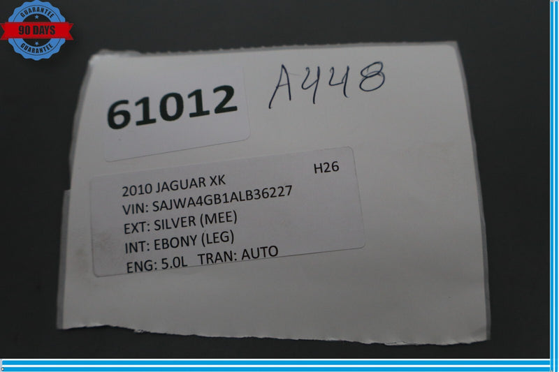 Load image into Gallery viewer, 07-15 Jaguar X150 XK XKR Rear Left Driver Side Seat Lower Trim Cover LEG Oem