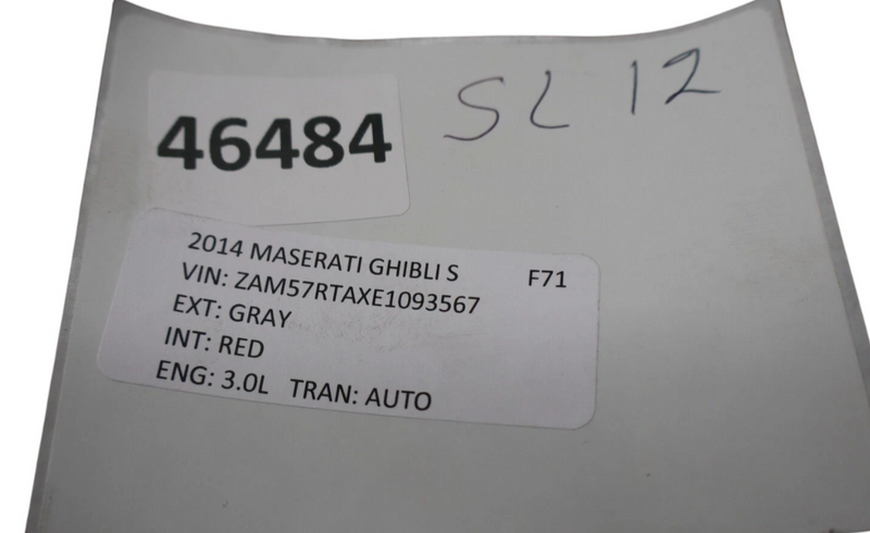 Load image into Gallery viewer, 14-20 Maserati Ghibli Battery Terminal Junction Fuse Box Cover 670002029 Oem