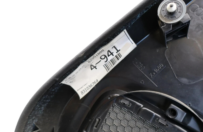 Load image into Gallery viewer, 09-16 Audi A4 A4 Quattro Rear Left Side Interior Door Trim Panel 8k0867303 Oem