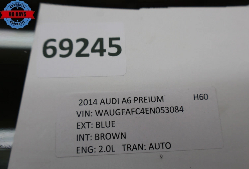 Load image into Gallery viewer, 12-15 Audi S6 A6 A6 Quattro Front Right Side Door Window Glass 4G0845202 Oem