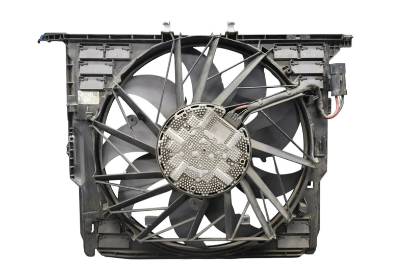 Load image into Gallery viewer, 10-19 BMW 740i 740Li 750i Engine Radiator Cooling Fan Shroud Motor Assembly Oem