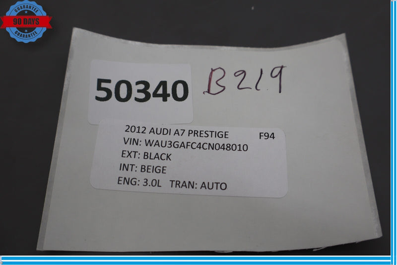 Load image into Gallery viewer, 12-18 Audi A7 A7 Quattro Rear Right Side Seatbelt Buckle Receiver 4G8857739 Oem