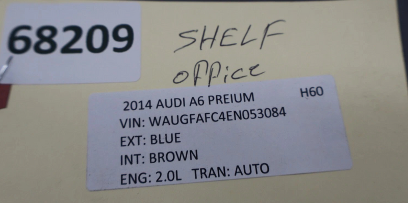 Load image into Gallery viewer, 12-18 Audi A6 Sun Roof Sunroof Shade Cover Overhead Panel 4G5877255 Oem