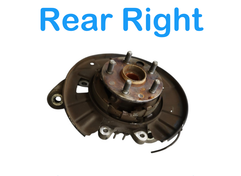 Load image into Gallery viewer, 07-17 Lexus LS460 USF40 LS600h Rear Right Passenger Spindle Knuckle Hub Oem
